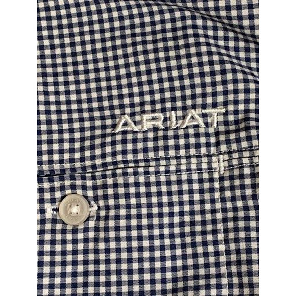 Ariat Tek Shirt Mens size XL Button Up LONG Sleeve Vented Fishing US Equestrian - Picture 4 of 9